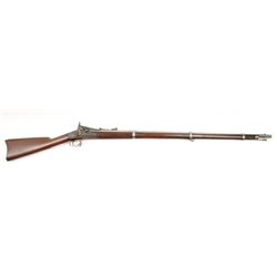 Allin conversion of Springfield percussion  musket to .50-70 cartridge in fine to near  excellent or