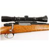 Image 2 : Model 98 action custom sporting rifle in 6 mm  Remington Magnum caliber showing Douglas  premium bar