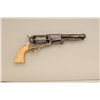 Image 8 : Colt Third Model Dragoon percussion revolver,  .44 cal., 7-1/2” barrel, ivory grips,  #13232. This g