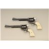 Image 8 : Unique consecutive pair of factory cased New  Frontier Colt Single Action Army revolvers in  .44 spe