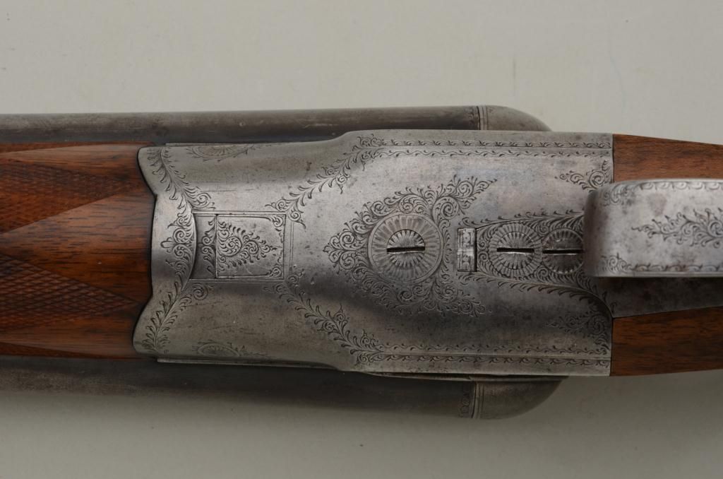 W.W. Greener 10 gauge SxS shotgun with beautifully made London gunsmith