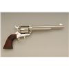 Image 2 : Colt SAA revolver, .45 cal., 7-1/2” barrel,  nickel finish, smooth wood grips, #90499SA  with factor