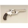 Image 2 : Smith & Wesson .32 Single Action spur trigger  revolver, .32 cal., 3-1/2” barrel, nickel  finish, ch