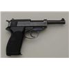 Image 2 : Manurhin (France) model P1 9MM Luger caliber  semi-automatic pistol patterned after the  P38. The pi