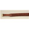 Image 2 : Lot consisting of leather belts 4 total. One  Smith & Wesson marked for rifle cartridges, 1  nicely 