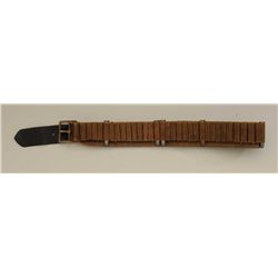 Model 1876 Prairie belt  2nd type with  soldier modification for caring bayonet  scabbard in good or