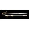 Image 7 : U.S. Model 1852 Naval officer’s sword in good  condition with scabbard showing no makers  markings. 
