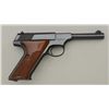 Colt Huntsman .22 caliber semi-automatic  pistol with 4 ½” barrel, blued finish, thumb  groove, impr