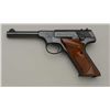 Image 4 : Colt Huntsman .22 caliber semi-automatic  pistol with 4 ½” barrel, blued finish, thumb  groove, impr
