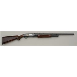 Browning Model 12 pump action takedown  shotgun, .28 gauge, 2-3/4” shells, modified  choke, 26” vent