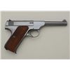 Colt Woodsman .22 caliber semi-automatic  pistol pre-war series made about 1935 with 4  ½ “ barrel i