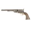 Colt 1860 Army 2nd Model Richards conversion  .44 center fire Colt caliber, showing 1871 –  1872 pat