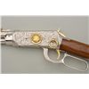 Image 6 : Winchester Centennial ’66 lever action rifle  “A Century of Leadership”, customized and  finely engr