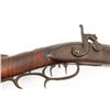 Image 4 : Full stock percussion trade style plains  rifle with no visible markings on lock or  barrel and simp