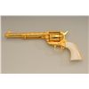 Colt Single Action army revolver, .45  caliber, 7-1/2” barrel, fully and ornately  deep chisel cut e