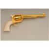 Image 2 : Colt Single Action army revolver, .45  caliber, 7-1/2” barrel, fully and ornately  deep chisel cut e