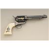 Image 10 : Colt Single Action Army revolver, factory  custom order .45 ACP caliber, rare 6” barrel,  blue and F
