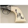 Image 3 : Colt Single Action Army revolver, factory  custom order .45 ACP caliber, rare 6” barrel,  blue and F