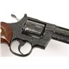 Image 3 : Colt Python .357 Magnum caliber, double  action revolver, factory D grade engraved,  blued finish, m