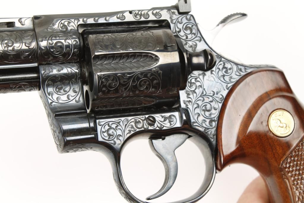 Colt Python .357 Magnum caliber, double action revolver, factory D ...