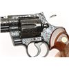 Image 4 : Colt Python .357 Magnum caliber, double  action revolver, factory D grade engraved,  blued finish, m
