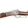 Image 2 : Rare Winchester Model 1886 lever action  saddle ring carbine with musket fore end,  .38-56 W.C.F. ca