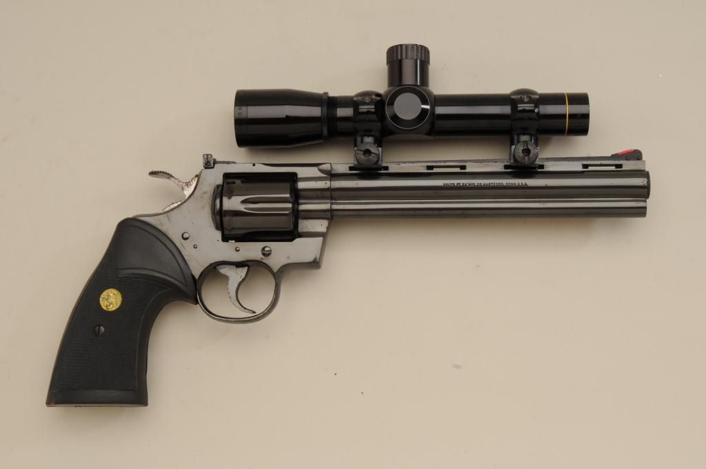 Colt Python Hunter DA revolver, .357 Magnum cal., 8” ventilated rib ...