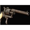 Image 8 : Cased silver and gold inlaid, double action  pin-fire revolver with ivory grips in 7.5 mm  pin-fire 