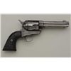 Image 2 : Colt Single Action Army revolver .45 long  Colt caliber, 4 ¾” barrel with traces of  original blue f