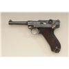 Image 1 : Pre-1908 Luger by DWM showing no hold open or  stock lug, serial number 36568. This 9 mm  Luger show