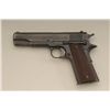 Image 5 : United States Property Model 1911 semi-auto  pistol by Colt, .45 cal., 5” barrel,  re-finished in pa