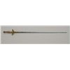 Image 2 : 18th century small sword of European origin  probably French, showing cast bronze or brass  hilt wit