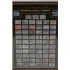 65th Anniversary Collection of Federal Duck  stamps. Published by Spor,en Art - Sullivan  IL. Licens