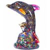 1,900.00ct Sapphire & Topaz Dolphin Figure Statue (GEM-009740)