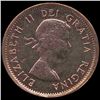 1961 Canada 1c GEM BU MS65 Red (COI-007997)