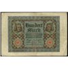 Image 2 : 1920 Germany 100 Mark Hi Grade (CUR-001338)