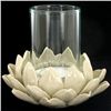 Image 1 : Ceramic Lotus Candle Holder (DEC-000732)