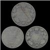 Image 2 : 1918-19 Canada 25c 3 Pcs Better Circulated (COI-008598)
