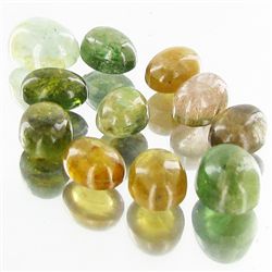 19.2ct Green Tourmaline Cabochon Parcel (GEM-040823)