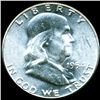Image 1 : 1954 Franklin Half MS64 FBL Scarce Overweight ERROR (COI-011105)