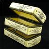 Image 2 : Chinese Handcarved Bone Double Gem Box (CLB-000852)