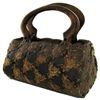 Image 2 : Handcrafted Polished Coconut Shell Handbag (ACT-000491)