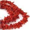 Image 2 : 60ct Red Coral Freeform Strand (JEW-004075A)