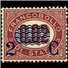 Image 1 : 1878 Scarce Italy 2c Overprint Stamp MINT Hinged (STM-001200)