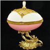 Image 2 : Fabrege Style Decorative Egg Ring Box (DEC-000596)