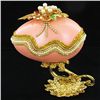 Image 1 : Fabrege Style Decorative Egg Ring Box (DEC-000622)