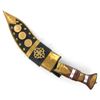 Image 2 : Tibet Teak Handle Steel Dagger and Scarab  (CLB-000826)