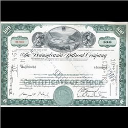 1960s Penn. Railroad Stock Certificate Scarce (CUR-006422)