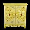 Image 1 : Chinese Handcarved Bone Double Gem Box (CLB-000844)