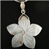 Image 1 : Handcrafted MOP Sterling Pendant (JEW-004413)